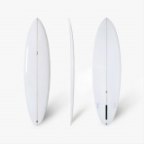 Placă surf 6&#039;8&quot; - 900 mid-length Alb