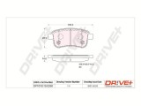 Dr!ve+ DP1010.10.0390 set placute frana,frana disc