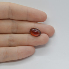 Cabochon granat hessonit 12x8x4mm c257