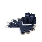 Cumpara ieftin Set Imobilizare Erotica Pentru Pat Bondage Couture, Bleumarin