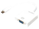 Adaptor USB 3.0 D-Sub 15pin USB-C 140mm Alb