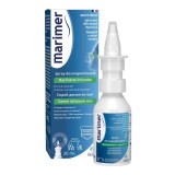 Spray nazal Marimer hipertonic cu apa de mare si uleiuri esentiale, 20 ml, decongestionant