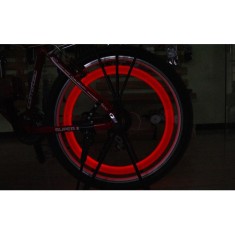 Lumina LED Ambientala pentru bicicleta &ndash; ROSU