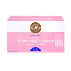 Ser Fiziologic, Gifrer, pentru Cavitatile Nazale Sensibile, pentru Copii si Bebelusi, 40x5ml
