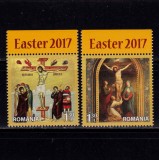 Cumpara ieftin RO 2017 , LP 2137 ,&quot;Sfintele Pasti 2017&quot; - serie+tabs/diferite pozitii ,MNH, Nestampilat