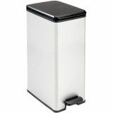 Pubela Curver 40L Plastic Argintiu Dreptunghiular pentru Exterior/Interior