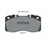 Textar set placute frana, frana disc