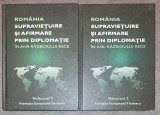 Romania Supravietuire si Afirmare, N. Ecobescu, Vol. 1-2, Autograf, Editie 2013, Istorie Romania