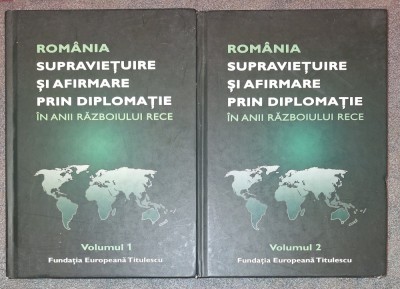 N. ECOBESCU&amp;nbsp;-&amp;nbsp;ROMANIA * SUPRAVIETUIRE SI AFIRMARE (VOL. 1-2, AUTOGRAF) foto