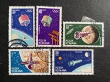 Serie Filatelică Cucerirea Spațiului Cosmic (Syncom 3, Ranger 7, Voshod) / Poșta Rom&acirc;nă (1964) - A583