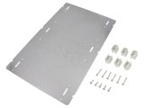 Placă de montare oţel zincat 240x390x2mm