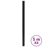 Cumpara ieftin Autocolante pentru mobilier, negru mat, 90x500 cm, PVC