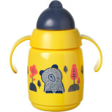 Tommee Tippee Superstar Straw Cup Yellow ceasca cu pai pentru copii 6 m+ 300 ml