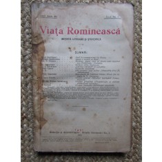 VIATA ROMANEASCA 1923 ANUL XV IULIE NR 7