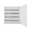 Tablou metalic PT 132 module (4x33) usa plina IP30 Eaton alb BF-O-4 132-C