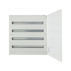Tablou metalic PT 132 module (4x33) usa plina IP30 Eaton alb BF-O-4 132-C