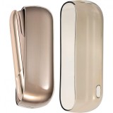Husa flippy pentru iqos 3.0 duo, de protectie, anti soc si zgarieturi, din plastic, 12 x 4.5 cm, negru transparent