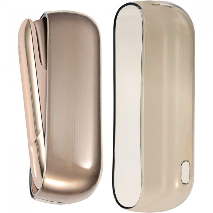 Husa flippy pentru iqos 3.0 duo, de protectie, anti soc si zgarieturi, din plastic, 12 x 4.5 cm, negru transparent