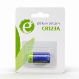 BATERIE GEMBIRD CR123, 3V litiu, 1 buc., &quot;EG-BA-CR123-01&quot; (timbru verde 0.08 lei)