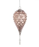 Cumpara ieftin Set 6 globuri brad Craciun sticla rose gold Fascinate &Oslash;11x22h