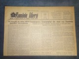 ZIARUL ROMANIA LIBERA 17 MAI 1955 SEMNAREA TRATATULUI CU AUSTRIA CONFERINTA DE LA VARSOVIA