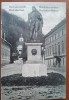 Carte postala, Baile Herculane, statuia lui Hercules, perioada interbelica