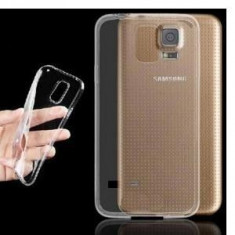 Husa Elegance Luxury slim pentru Samsung Galaxy S5 TPU 0.3mm Transparenta