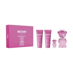 Set cadou Moschino Toy 2 Bubble Gum pentru femei EDT 50 ml + 50 ml loțiune de corp + 50 ml gel de duș