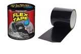 Cumpara ieftin Banda Adeziva Reparatoare Flex Tape, Super Rezistenta, Impermeabila, 1.52m x 0.1m, Negru, Universal