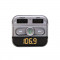 Modulator FM Bluetooth, USB/microSD, alimentare 12/24V, incarcator USB