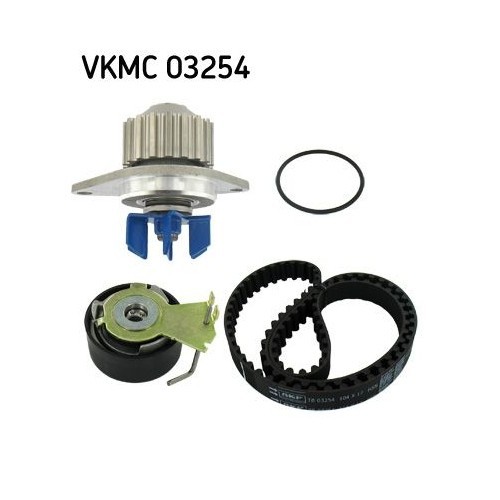 SKF Set pompa apa + curea dintata