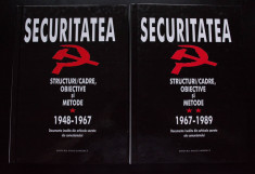 Florica Dobre (coord) Securitatea: structuri - cadre; obiective ?i metode 2 vol. foto