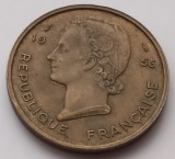 Africa de Vest Franceza, 25 Francs 1956
