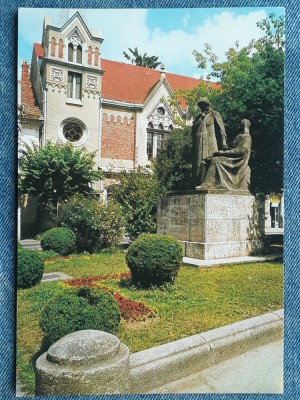 356- Targu Mures -Monumentul Farkas si Janos Bolyai Marosv&amp;aacute;s&amp;aacute;rhely necirculata foto