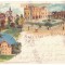 2439 - BUCURESTI, Buftea, Campina, Litho, Palatul Stirbei - old PC - used - 1900