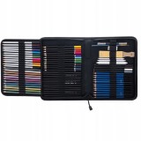 Set desen, schite, cu husa, 72 piese, 21x3.5x30 cm, Malatec, Isotrade