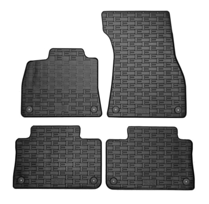 Set covorase auto din cauciuc Audi E-Tron 2019-; E-Tron Sportback 2020-, Negre AutoDrive ProParts