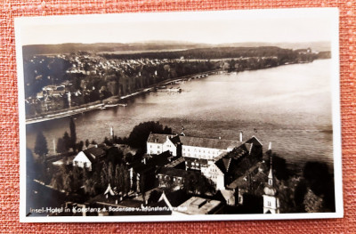 Insel-Hotel in Konstanz a. Bodensee v. Munstertum aus - Necirculata foto