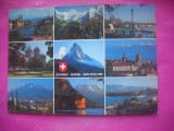 HOPCT 20285 ASPECTE DIVERSE... -STAMPILA / TIMBRU -ELVETIA -CIRCULATA