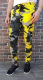 Pantaloni army - pantaloni camuflaj pantaloni slim fit pantaloni mulati