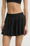 adidas Performance fustă sport Club culoarea negru, mini, evazati, JD6117