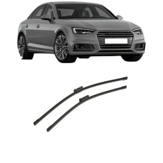 Set stergatoare auto AUDI A4 B9 (8W2, 8WC) 2015-2021, pentru parbriz, 2 bucati, Bosch Aerotwin