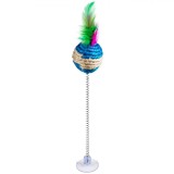 Jucărie Pisici, Model Arc Ventuză, &Icirc;nălțime 20cm, Multicolor, Oem