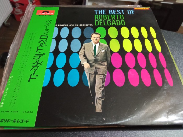 Vinil &quot;Japan Press&quot; ROBERT DELGADO -THE BEST OF ROBERT DELGADO (VG)