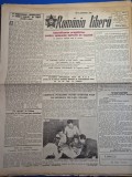 ziarul romania libera 14 septembrie 1950 - articol regiunea galati