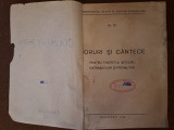 3 carti coruri, colinde, cantece