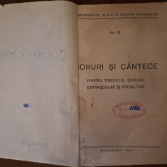 3 carti coruri, colinde, cantece