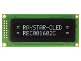 Afișaj OLED alfanumeric 16x2 RAYSTAR OPTRONICS 85x36x10mm albă PIN 16