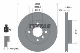 Disc frana Dacia Spring Motor EV (B6M1), Extreme, 238x17mm, 41 mm, OE 402068279R