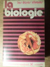 LA BIOLOGIE LES ETRES VIVANTS-COLECTIV-228303